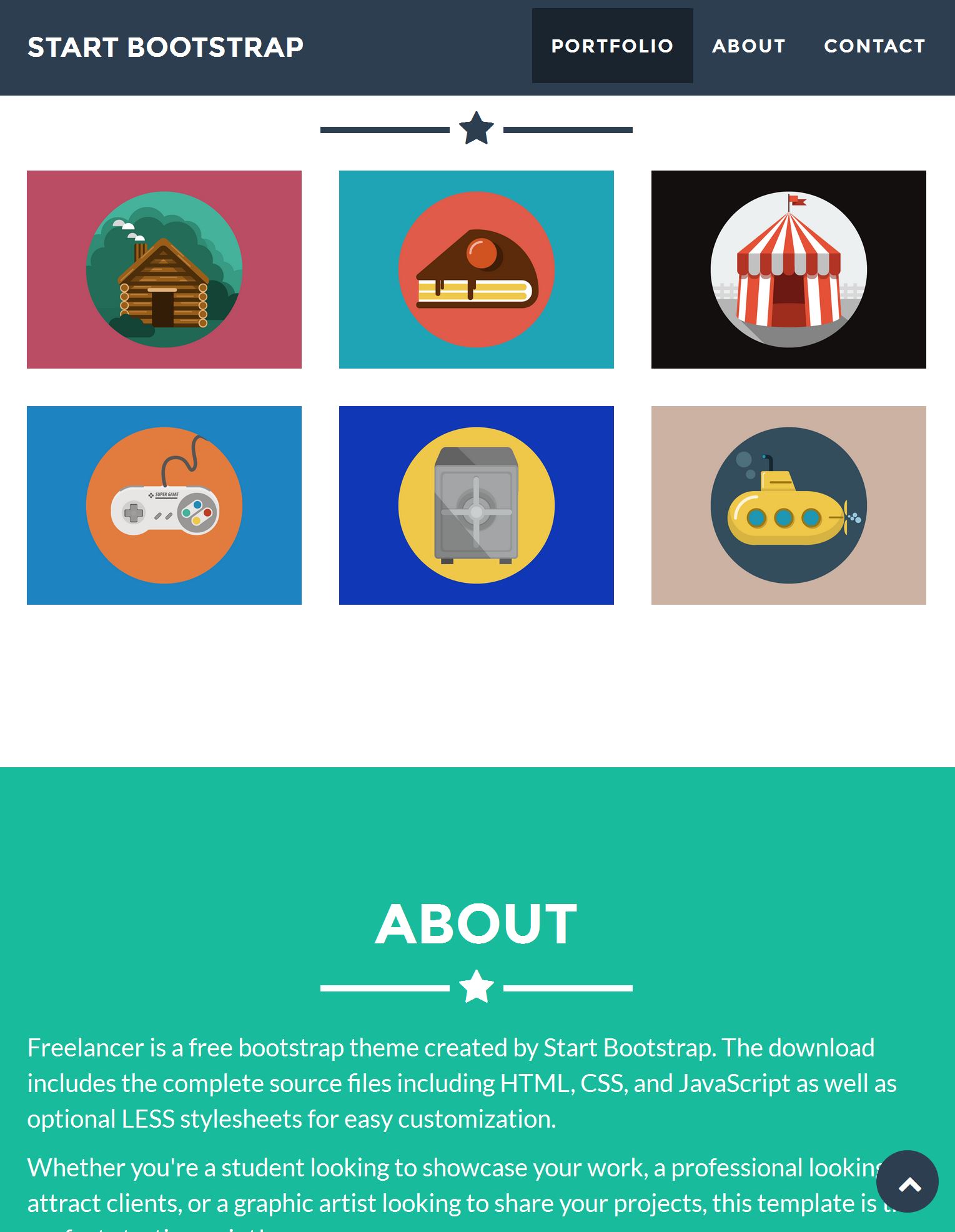 Bootstrap Carousel Template