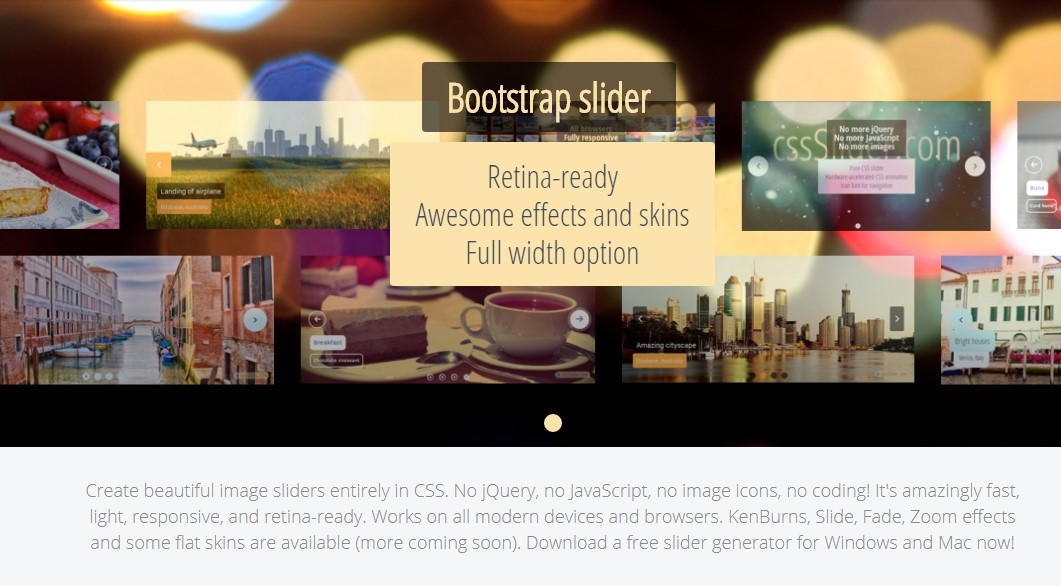  Bootstrap Slide Menu 