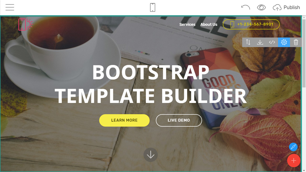 Bootstrap Website Builder